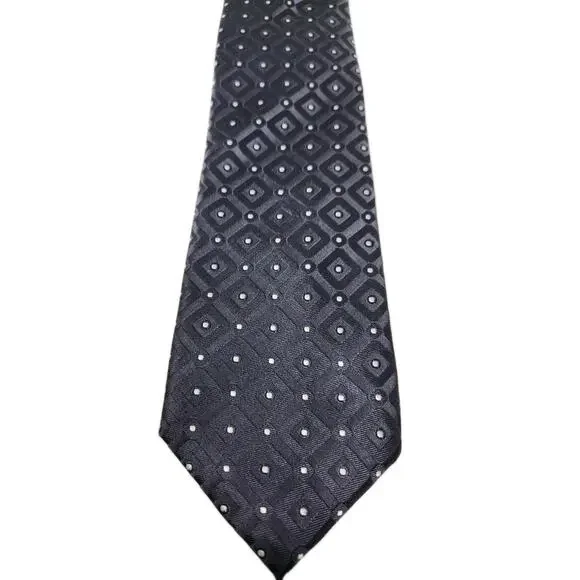 Donald J. Trump 3 Silk Ties Lot - Signature Collection Blue Striped/Check - Picture 6 of 6